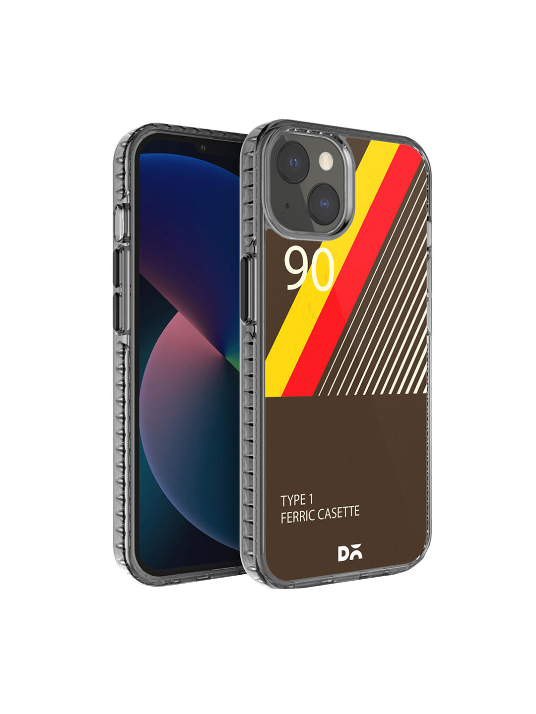 DailyObjects Brown Printed IPhone 13 Back Case Mobile Accessories