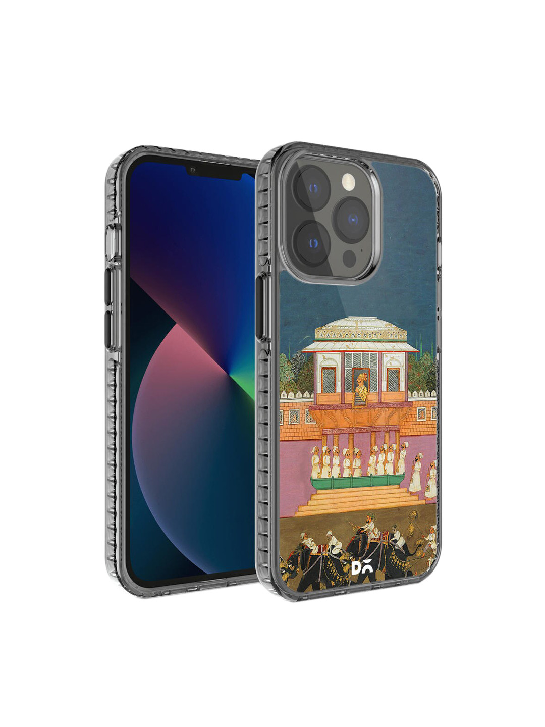 DailyObjects Blue & Orange  Royal Parade iPhone 13 Pro Max Back Case