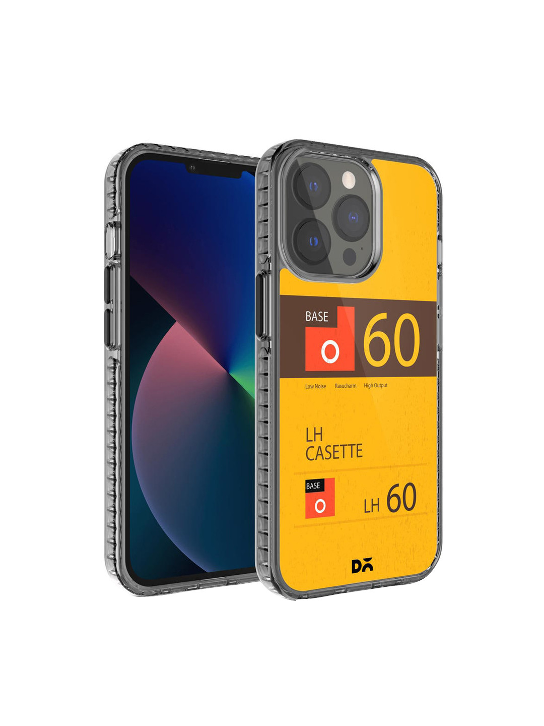 DailyObjects Yellow & Black Printed LH Cassette iPhone 13 Pro Phone Case