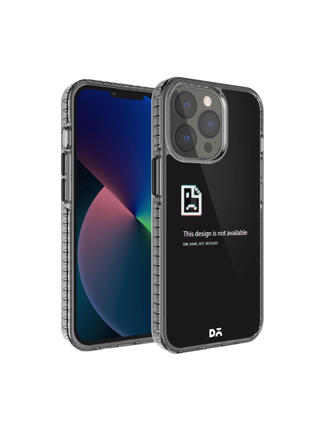 DailyObjects Black & White Wallpaper Unavailable iPhone 13 Pro Max Back Case