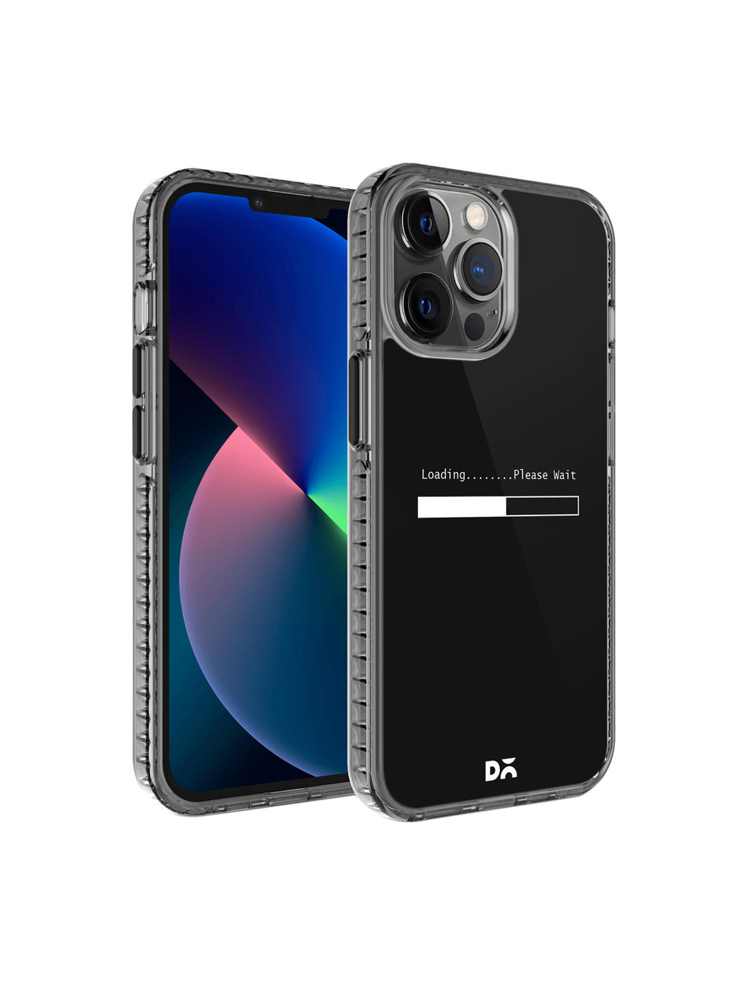 DailyObjects Black & White Printed Loading Dialog iPhone 12 Pro Max Phone Case