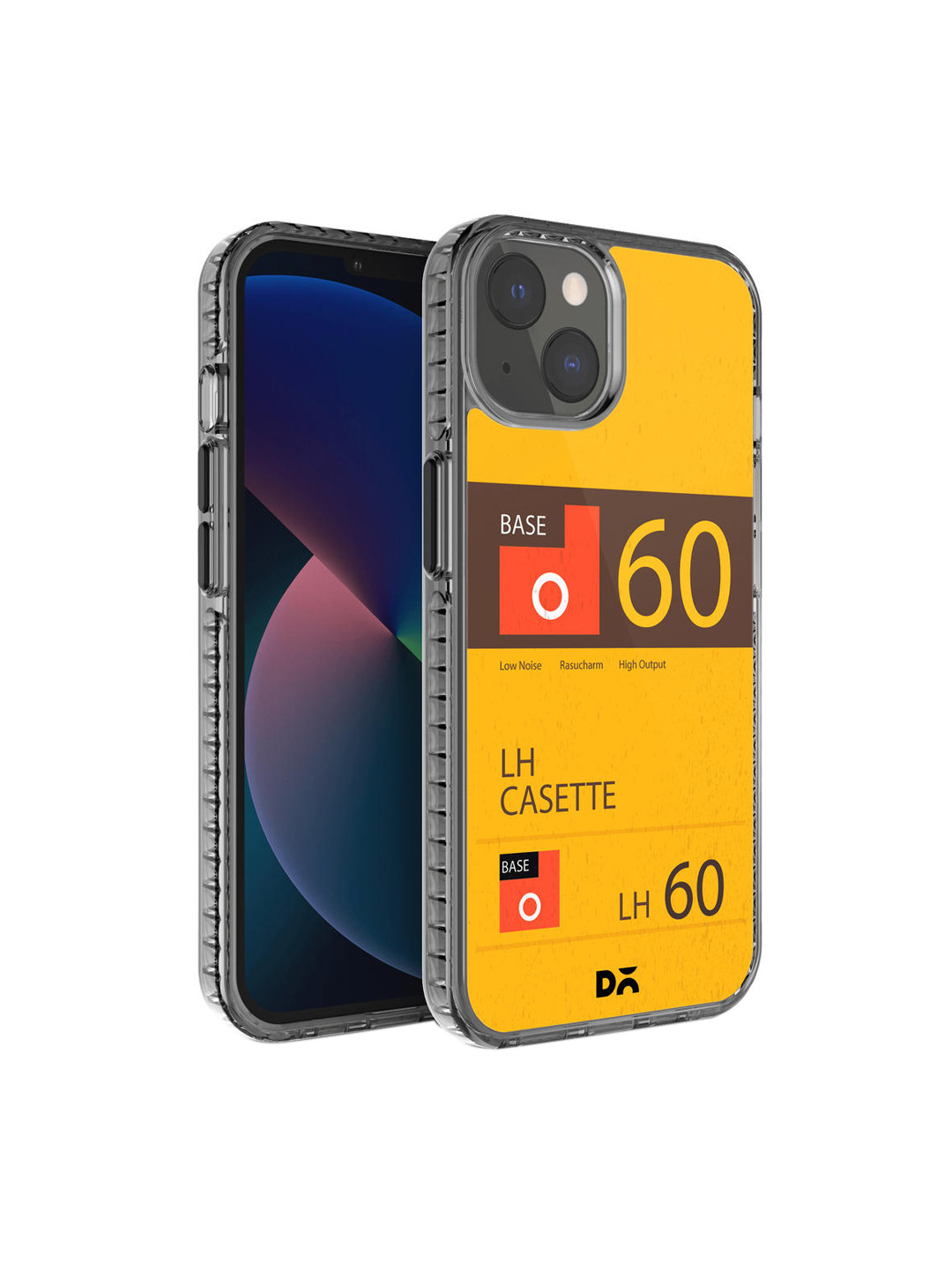 DailyObjects Yellow & Brown Printed LH Cassette iPhone 13 Phone Case