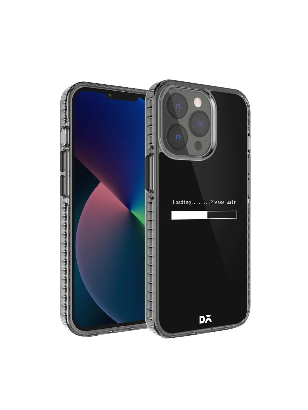 DailyObjects Black & White Printed Loading Dialog iPhone 13 Pro Max Phone Case