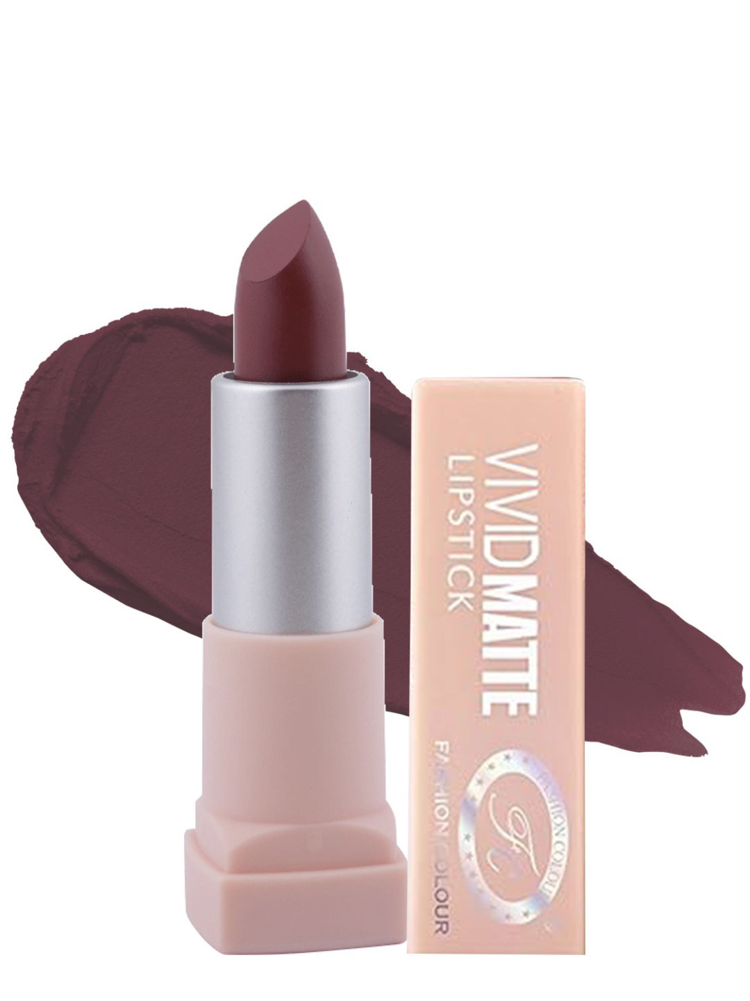 Fashion Colour Women Brown Vivid Matte Lipstick 3.8 g - Chestnut 23
