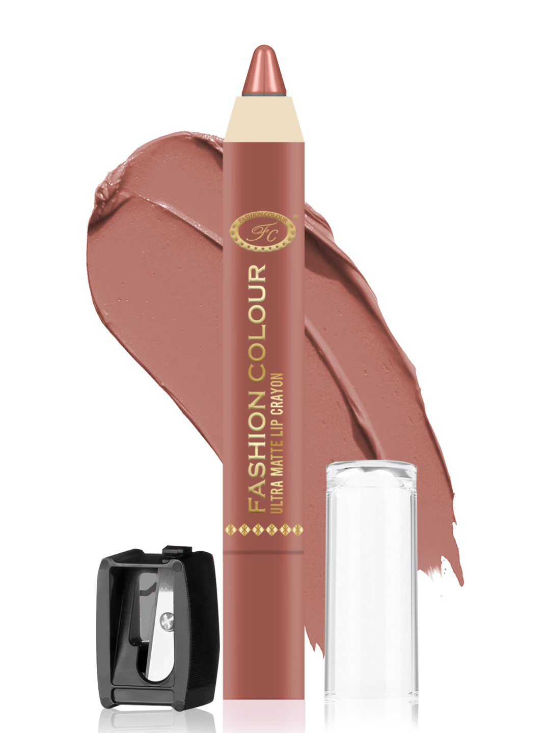 Fashion Colour Lip Crayon Lipstick, 28 Toasted Brown 2.8gm
