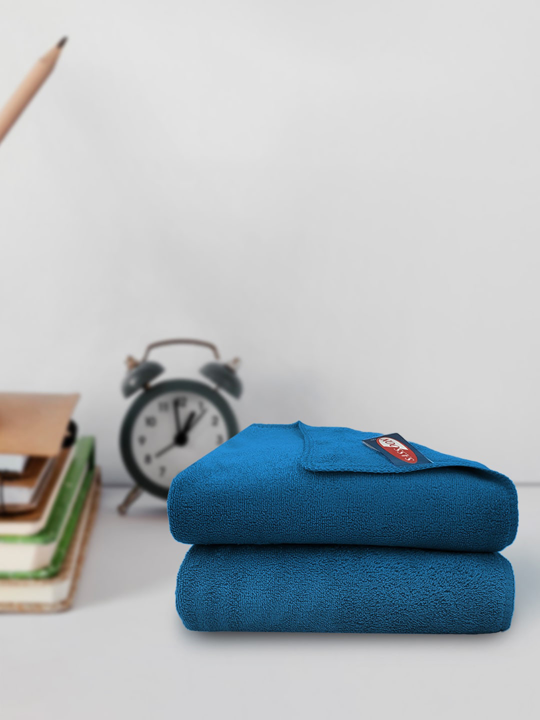 YK Kids Set Of 2 450 GSM Microfiber Hand Towels