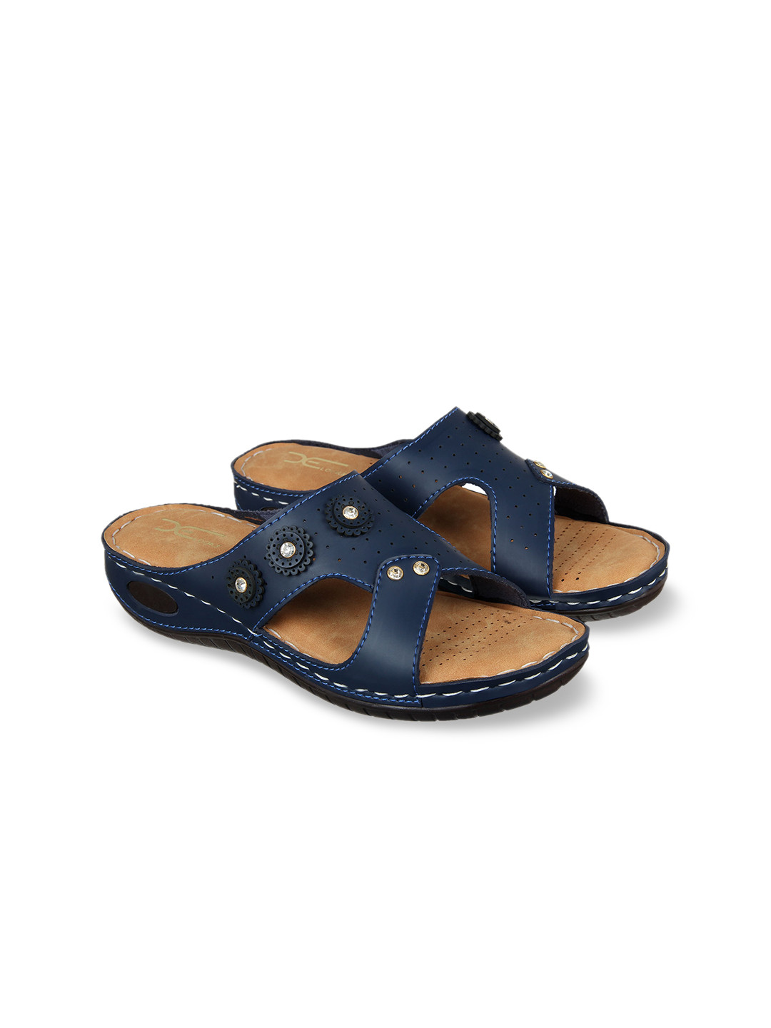 XE Looks Women Navy Blue Flats