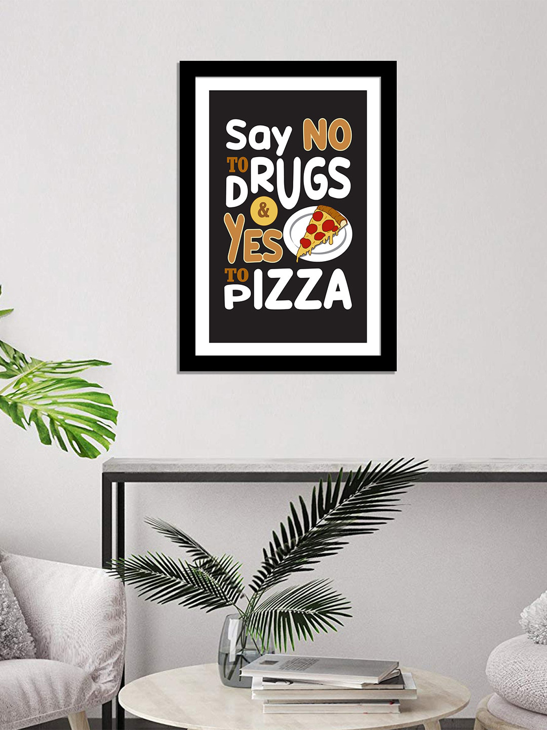 WENS Inspirational MDF Wall Rectangle Paintings Wall Art - 20 x 14 In