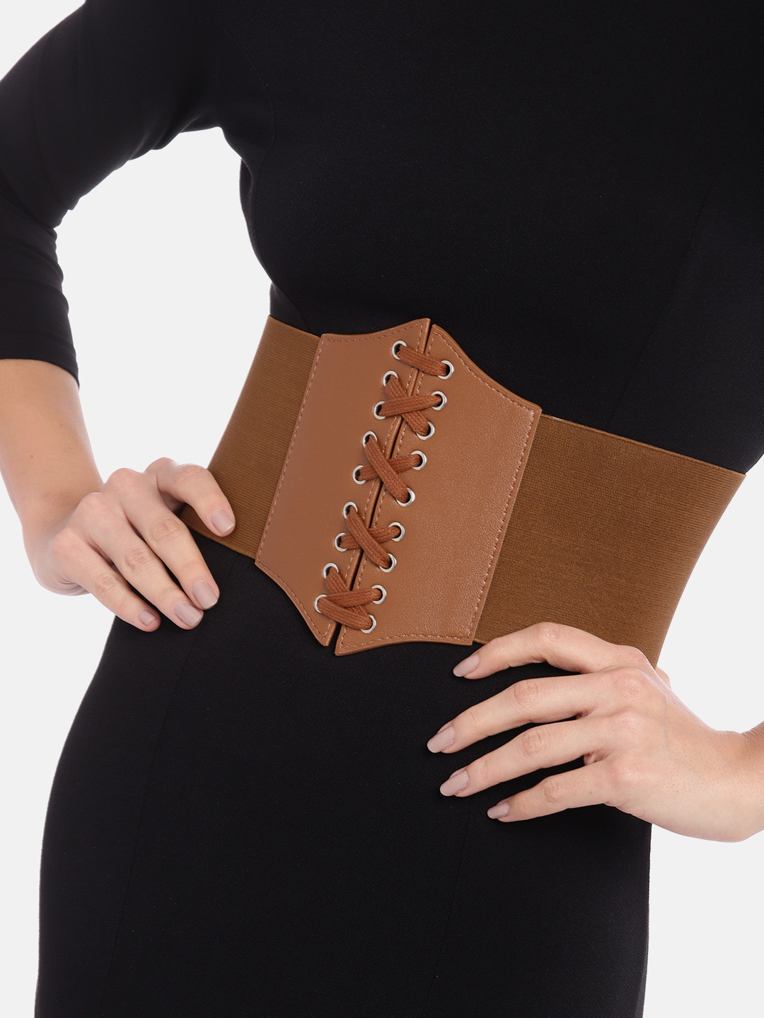 Berrylush Women Brown Corset