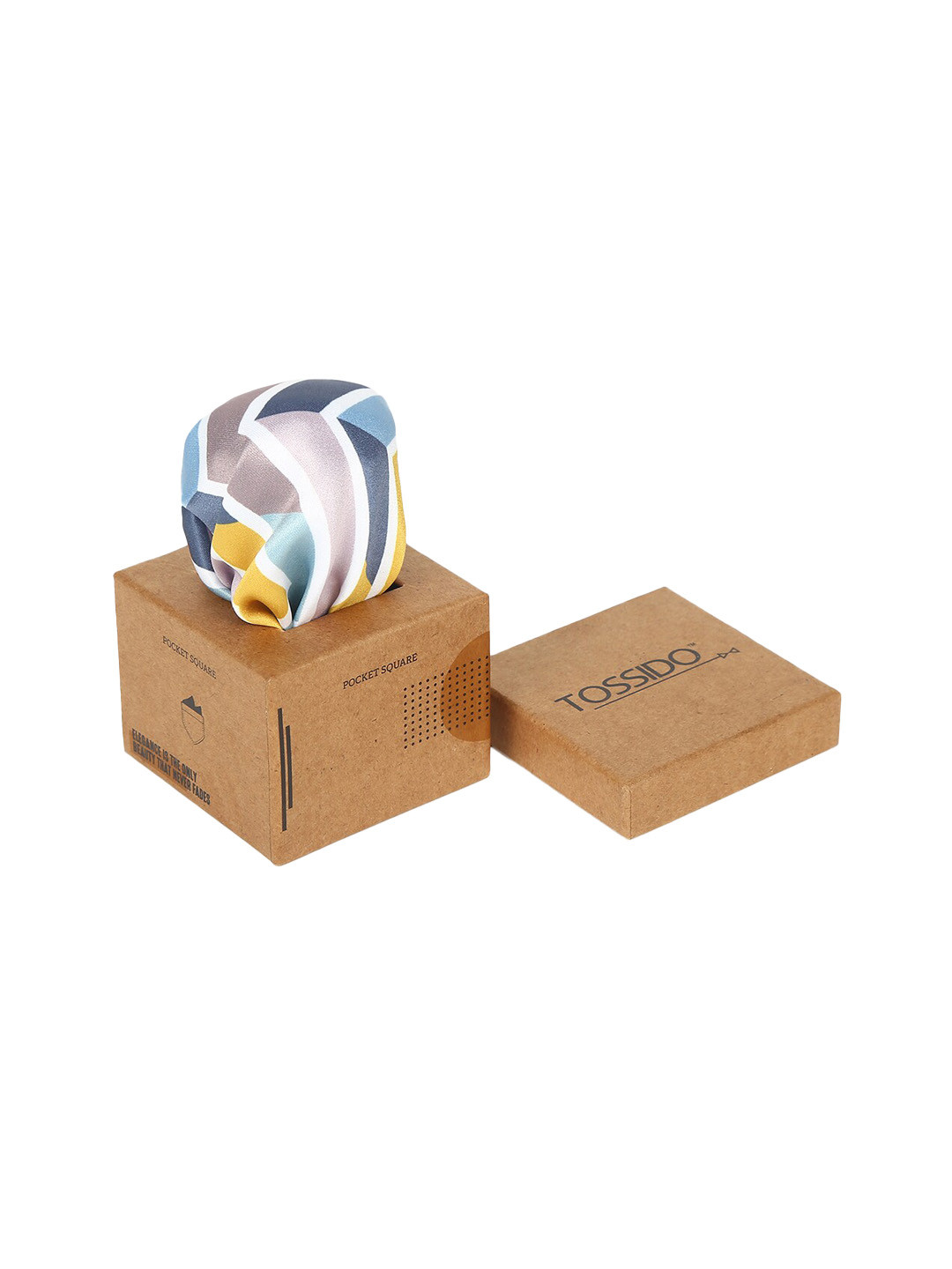 Tossido Men Multi-Colored Printed  Pocket Squares