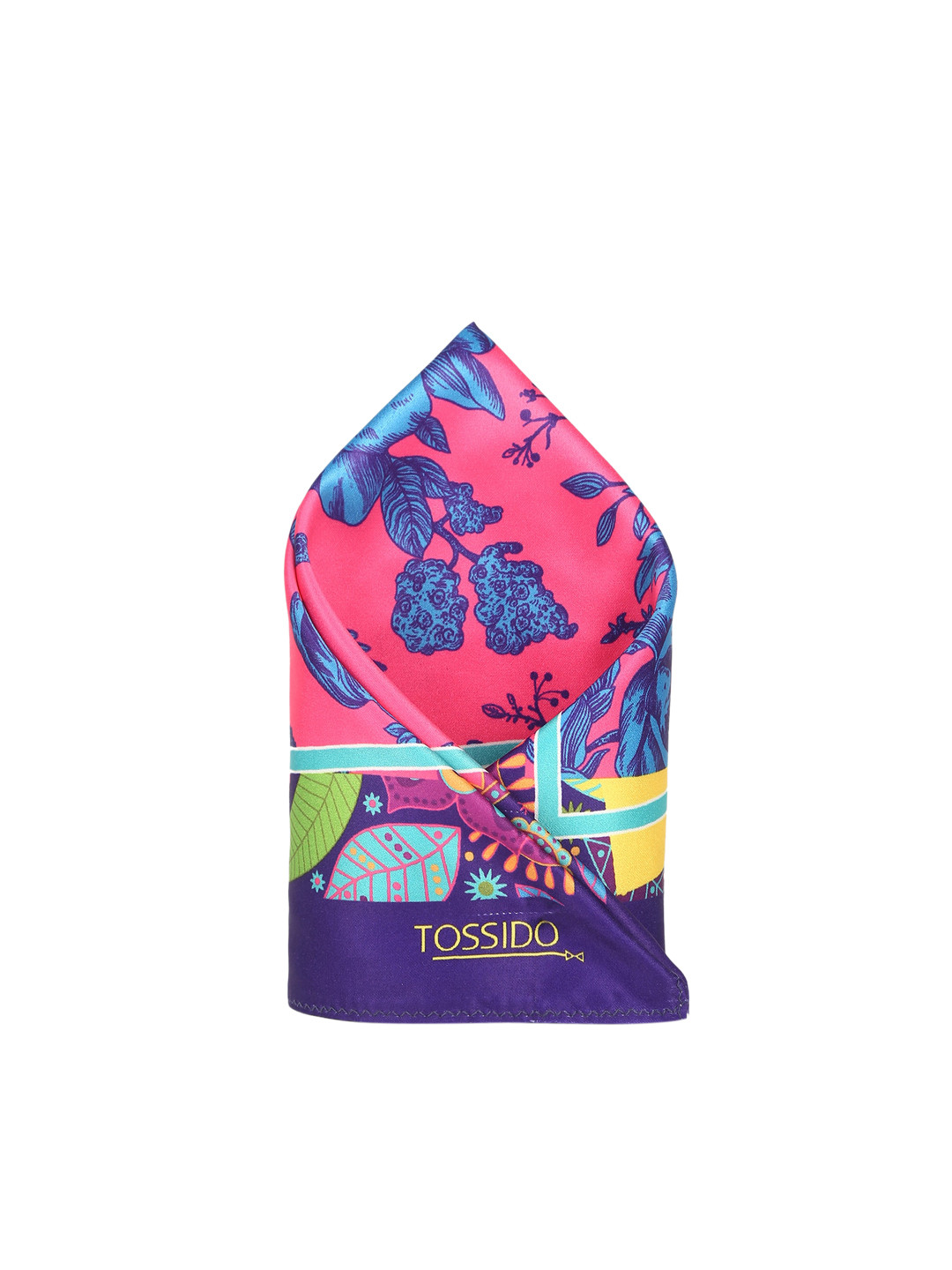 Tossido Men Multicolor Printed Pocket Squares