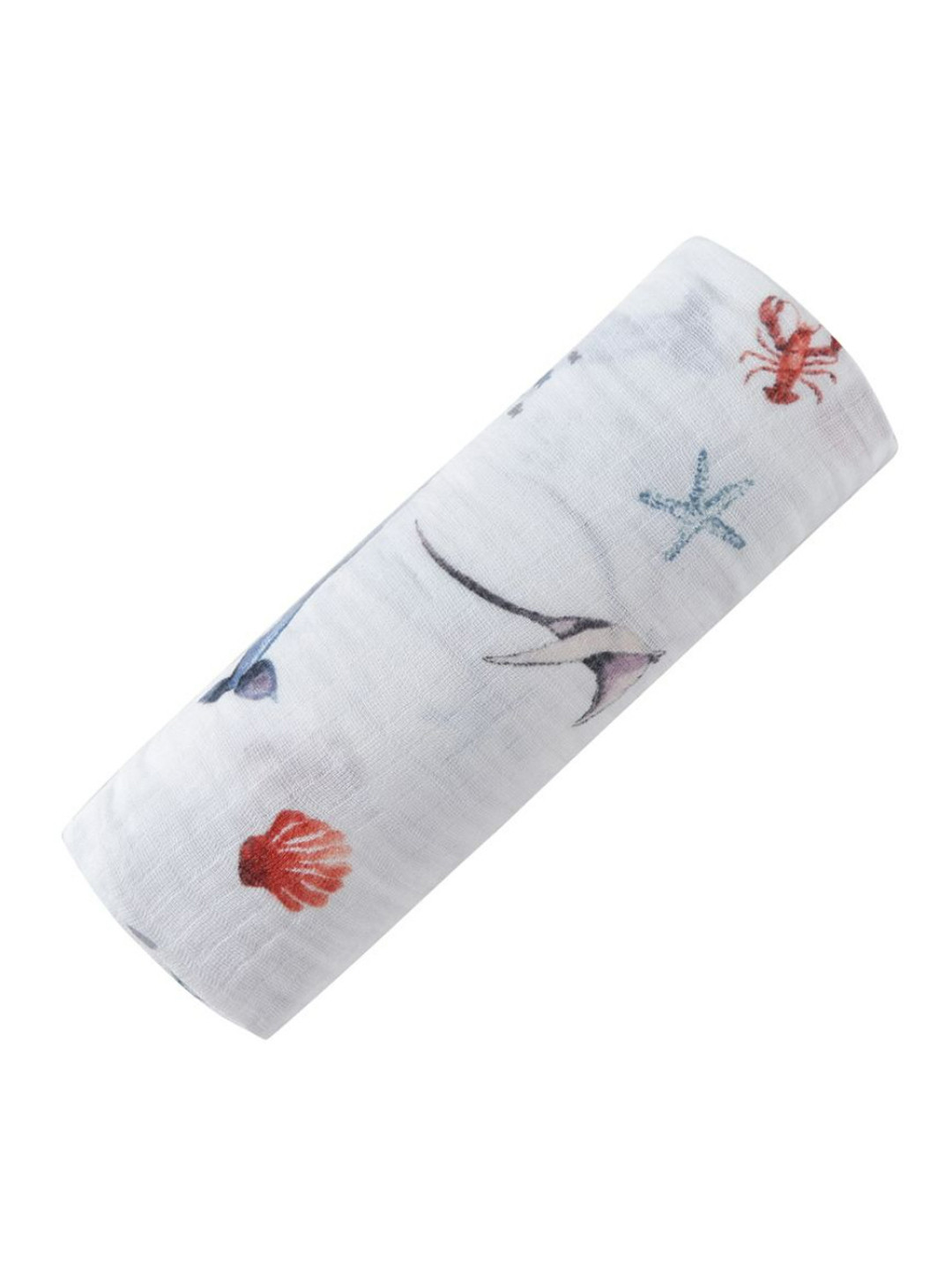 Malabar Baby Infant Kids Under the Sea Organic Swaddle