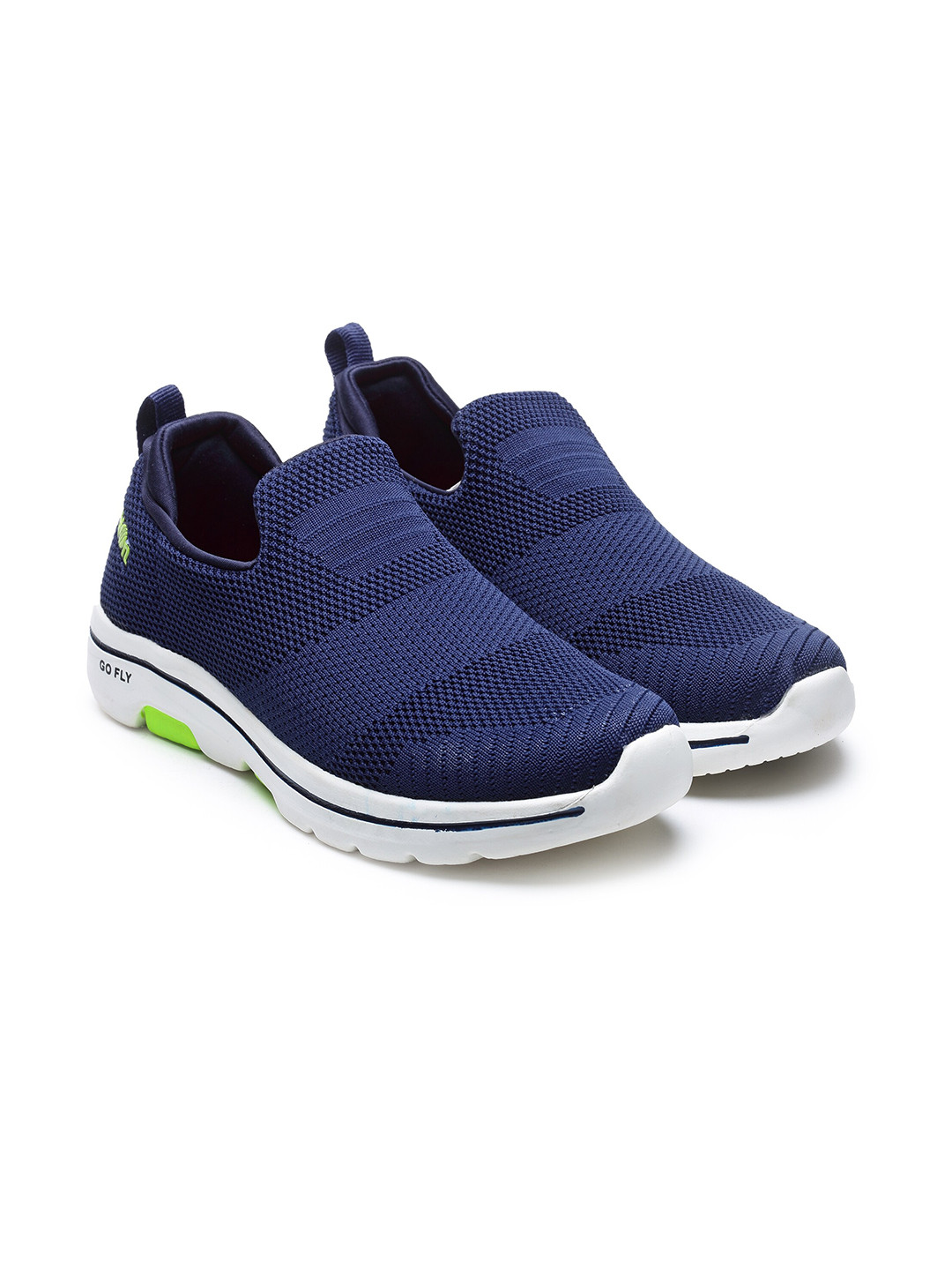 Action Men Navy Blue Mesh Running Shoes