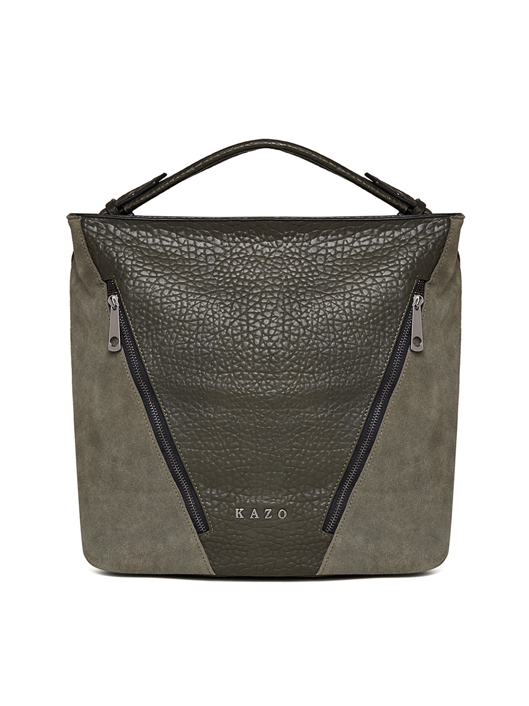 Buy KAZO Black Solid Handbag (Free Size) at Redfynd
