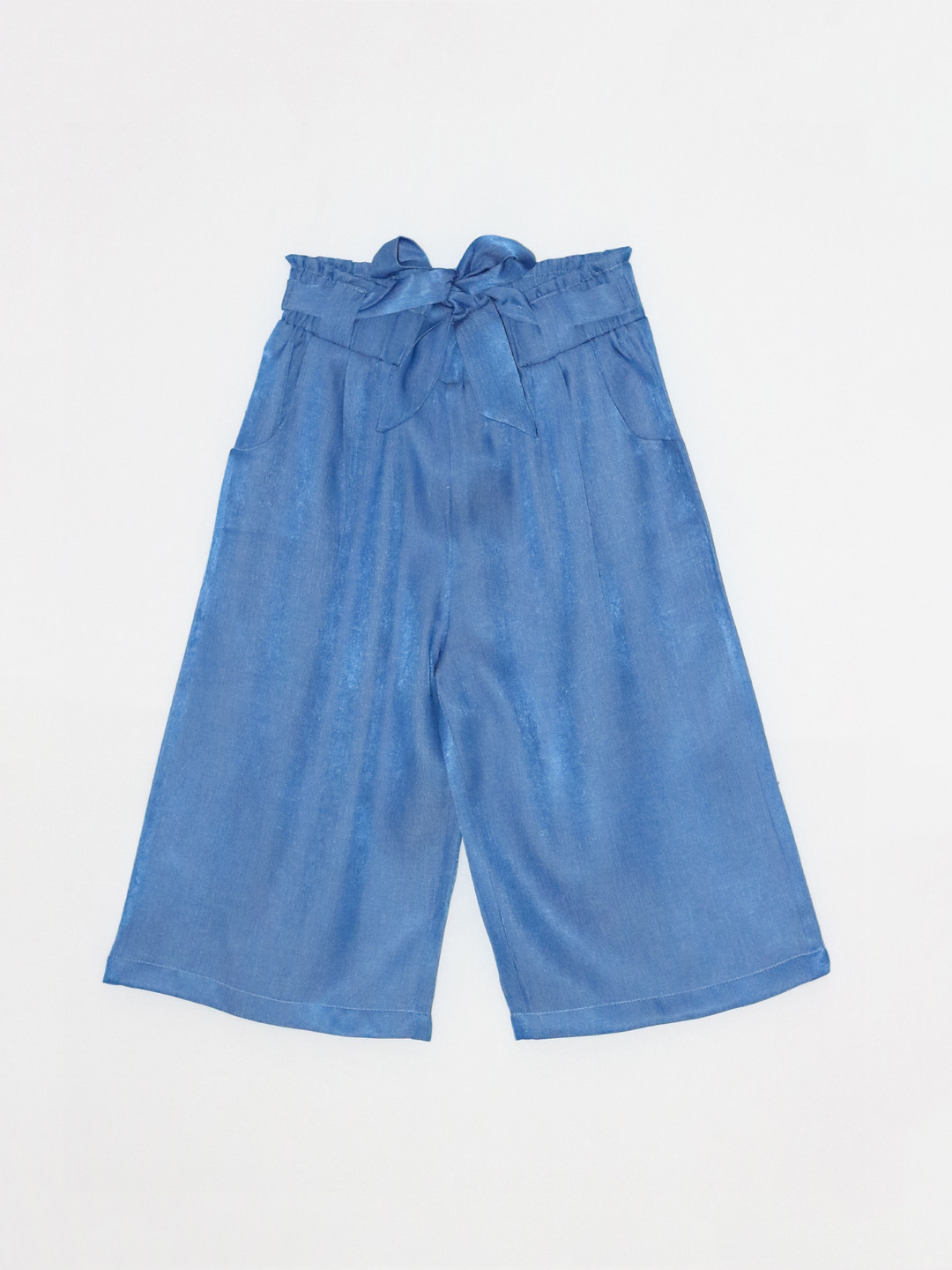 Peppermint Girls Blue Cotton Culottes Trouser