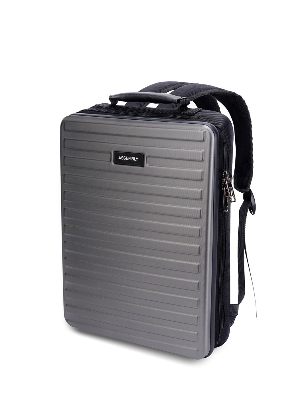 Assembly Unisex Edge Grey Hardshell 15.6 Inch Laptop Travel Backpack