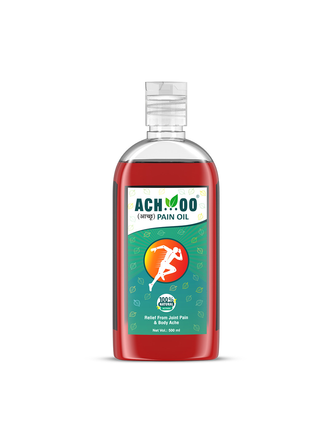 Achoo Pain Relief Herbal Body Oil For Joint Pain & Muscle Ache - 500ml