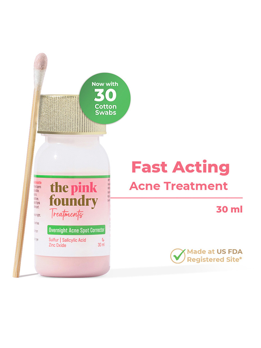 The Pink Foundry Overnight Acne Spot Corrector