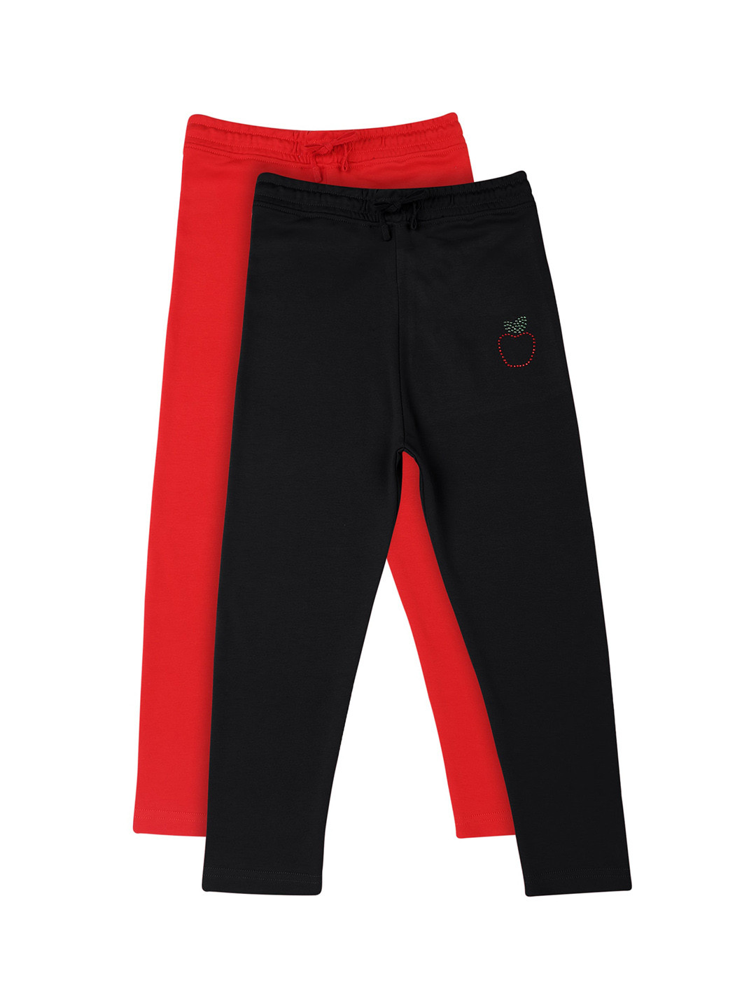 Bodycare Kids Girls Pack of 2 Assorted Cotton Lounge Pants