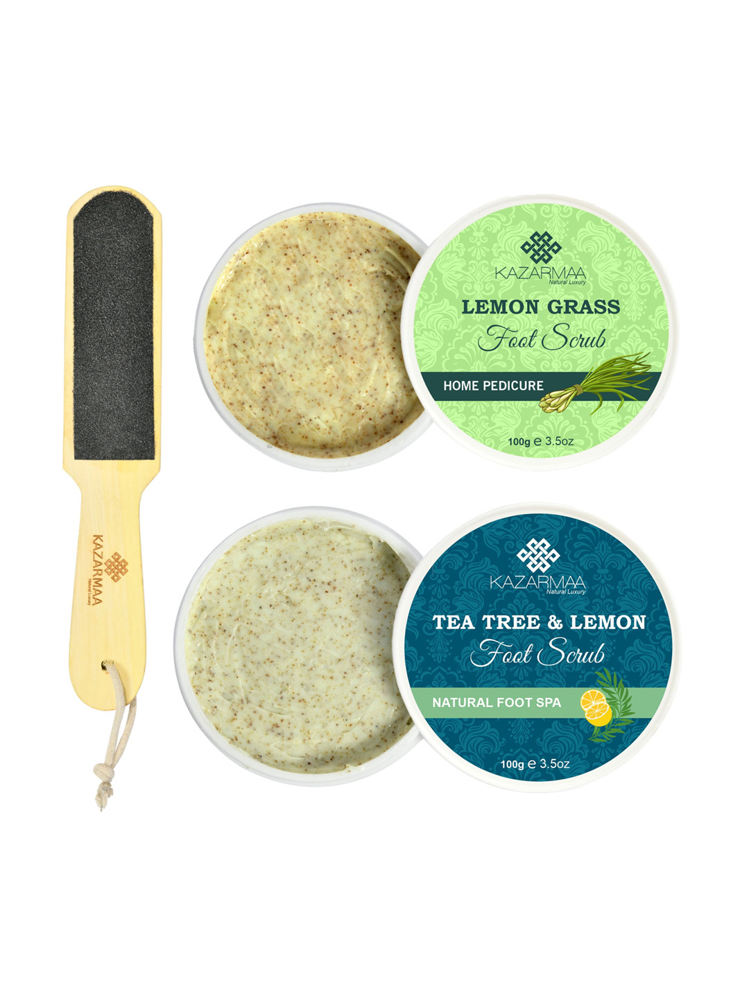 KAZARMAA Complete Foot Care Kit for Repairing Cracked Heel