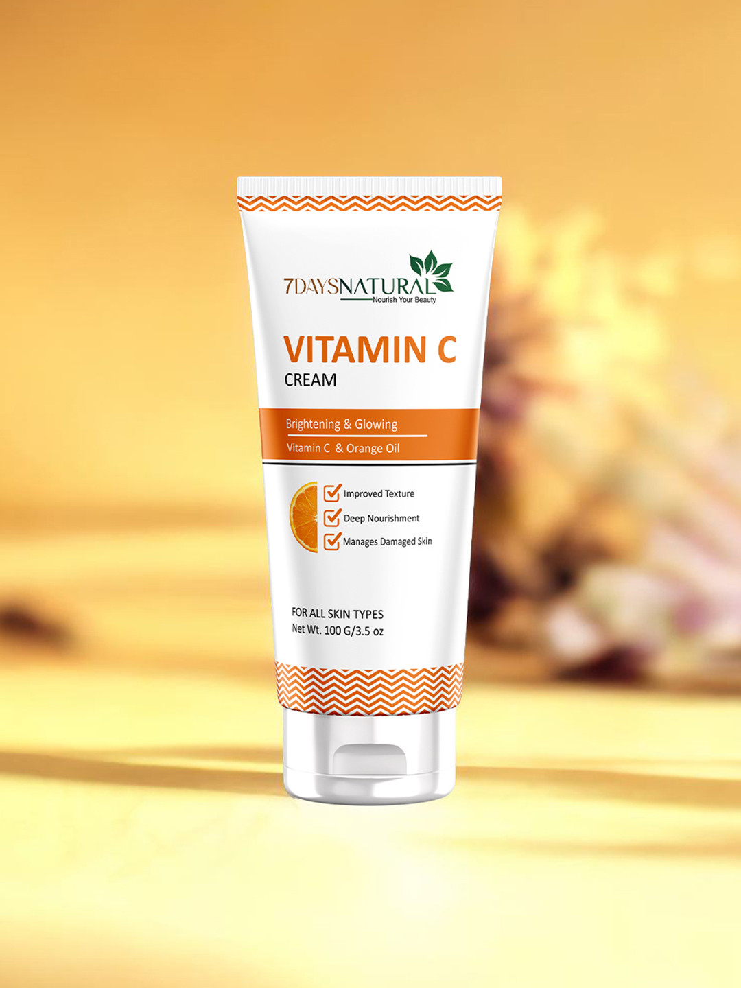 7DAYSNATURAL Vitamin C Skin Brightening Cream - 100g