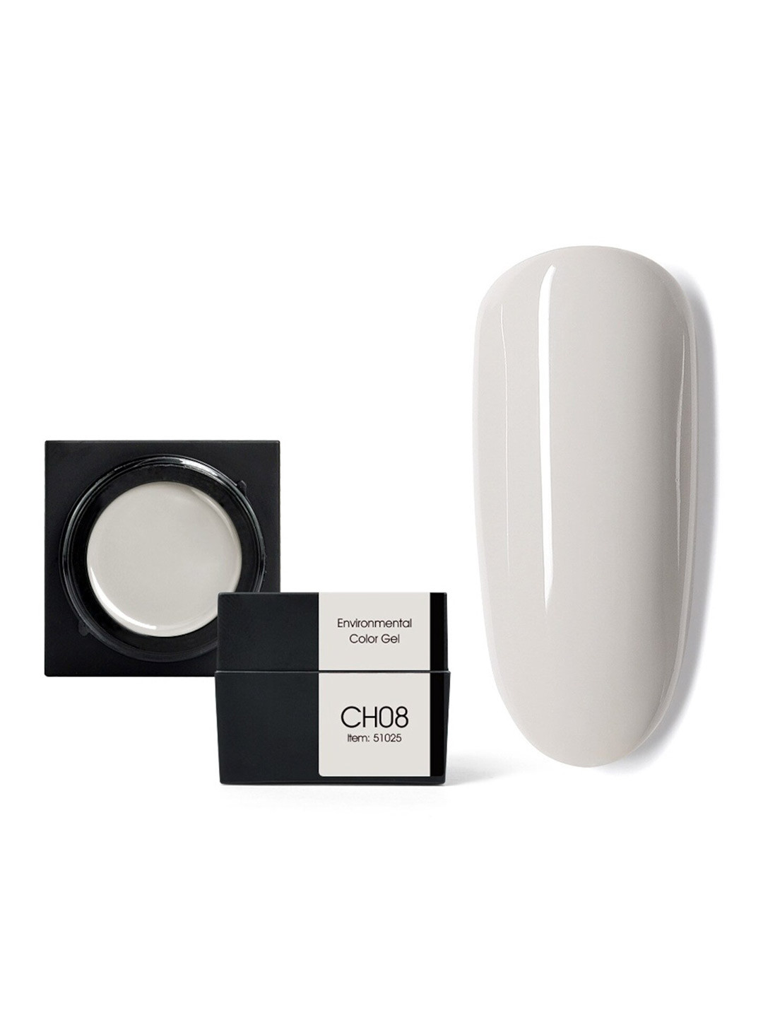 CANNI Semi Permanent Soak Off UV Environmental Color Gel Nail Polish 5 ml - Shade CH08