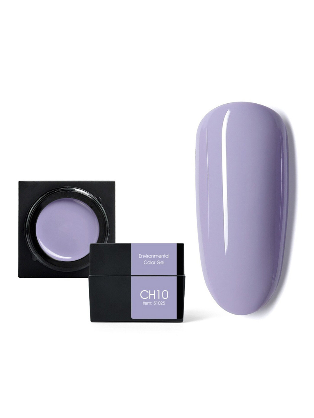 CANNI Semi Permanent Soak Off UV Environmental Color Gel Nail Polish 5 ml - Shade CH10