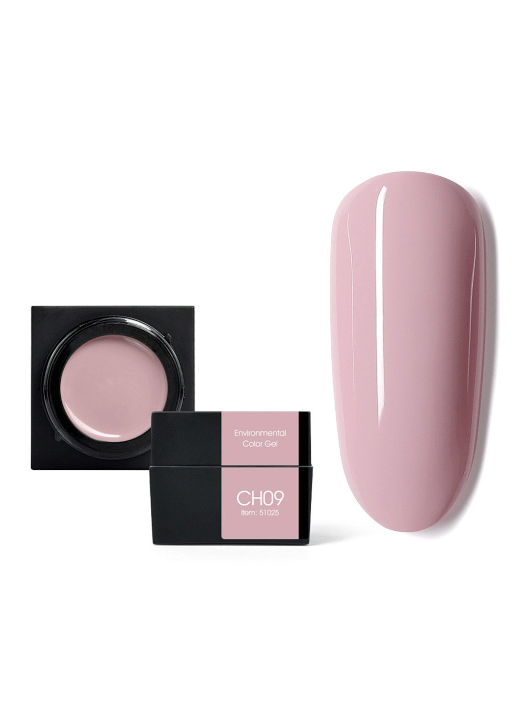 CANNI Semi Permanent Soak Off UV Environmental Color Gel Nail Polish 5 ml - Shade CH09