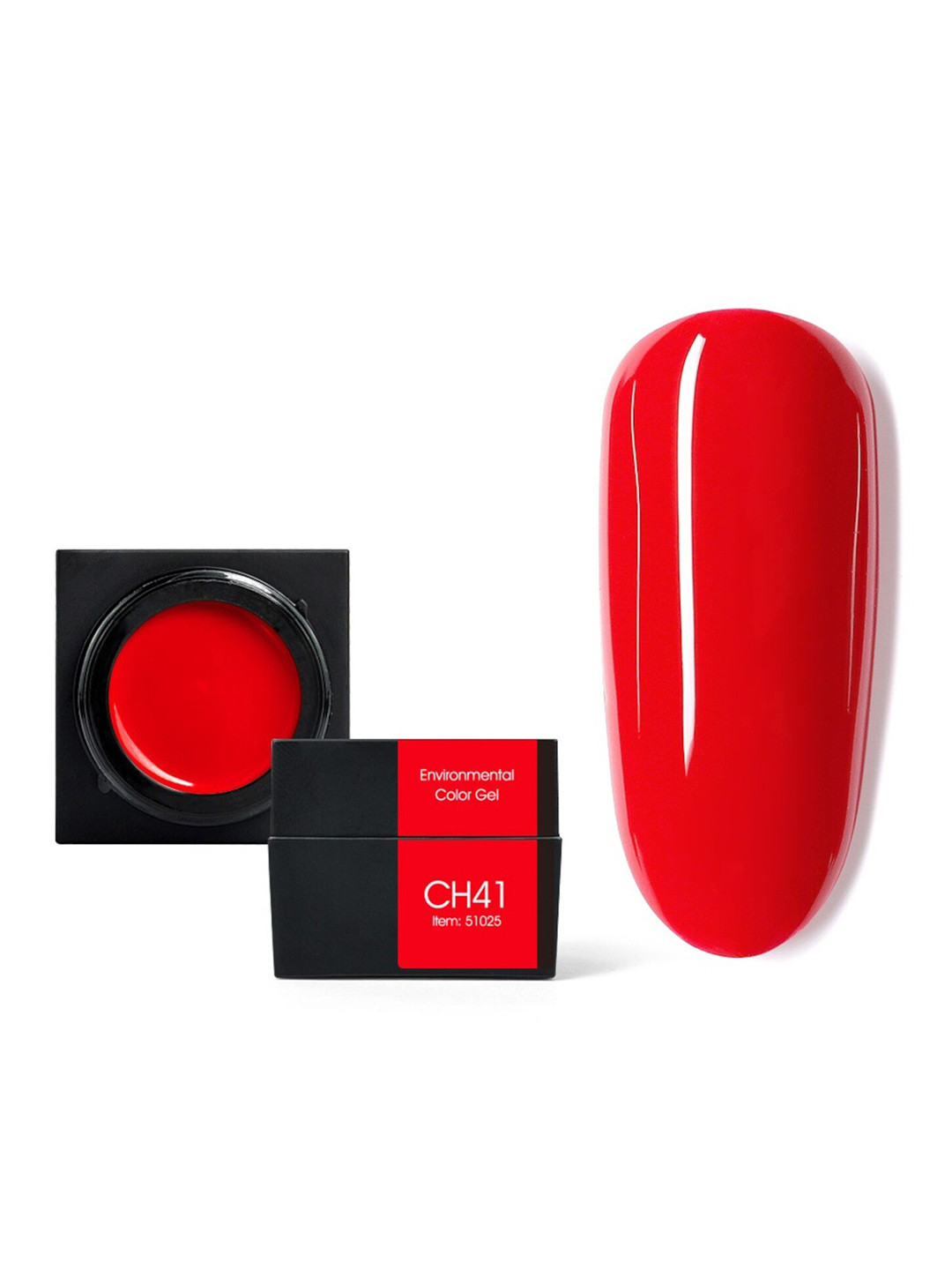 CANNI Semi Permanent Soak Off UV Environmental Color Gel Nail Polish 5 ml - Shade CH41