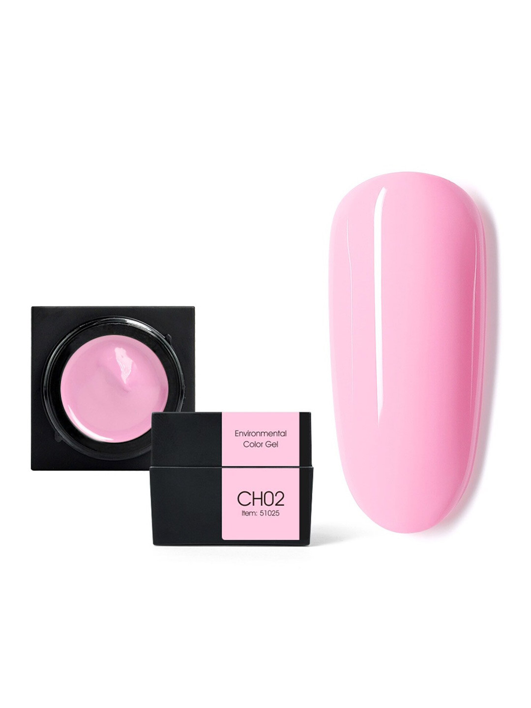 CANNI Semi Permanent Soak Off UV Environmental Color Gel Nail Polish 5 ml - Shade CH02