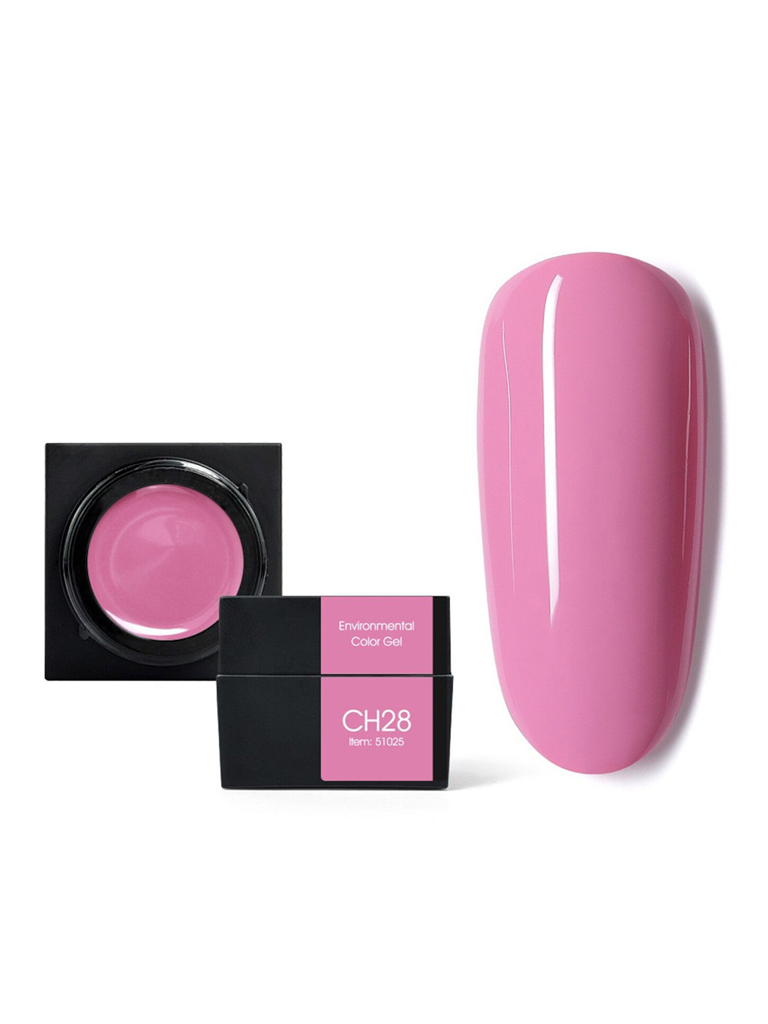 CANNI Semi Permanent Soak Off UV Environmental Color Gel Nail Polish 5 ml - Shade CH28