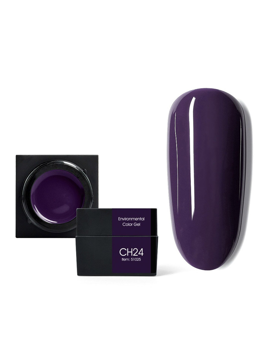 CANNI Semi Permanent Soak Off UV Environmental Color Gel Nail Polish 5 ml - Shade CH24