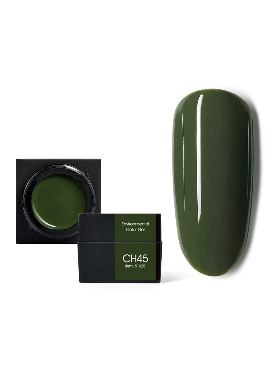 CANNI Semi Permanent Soak Off UV Environmental Color Gel Nail Polish 5 ml - Shade CH45