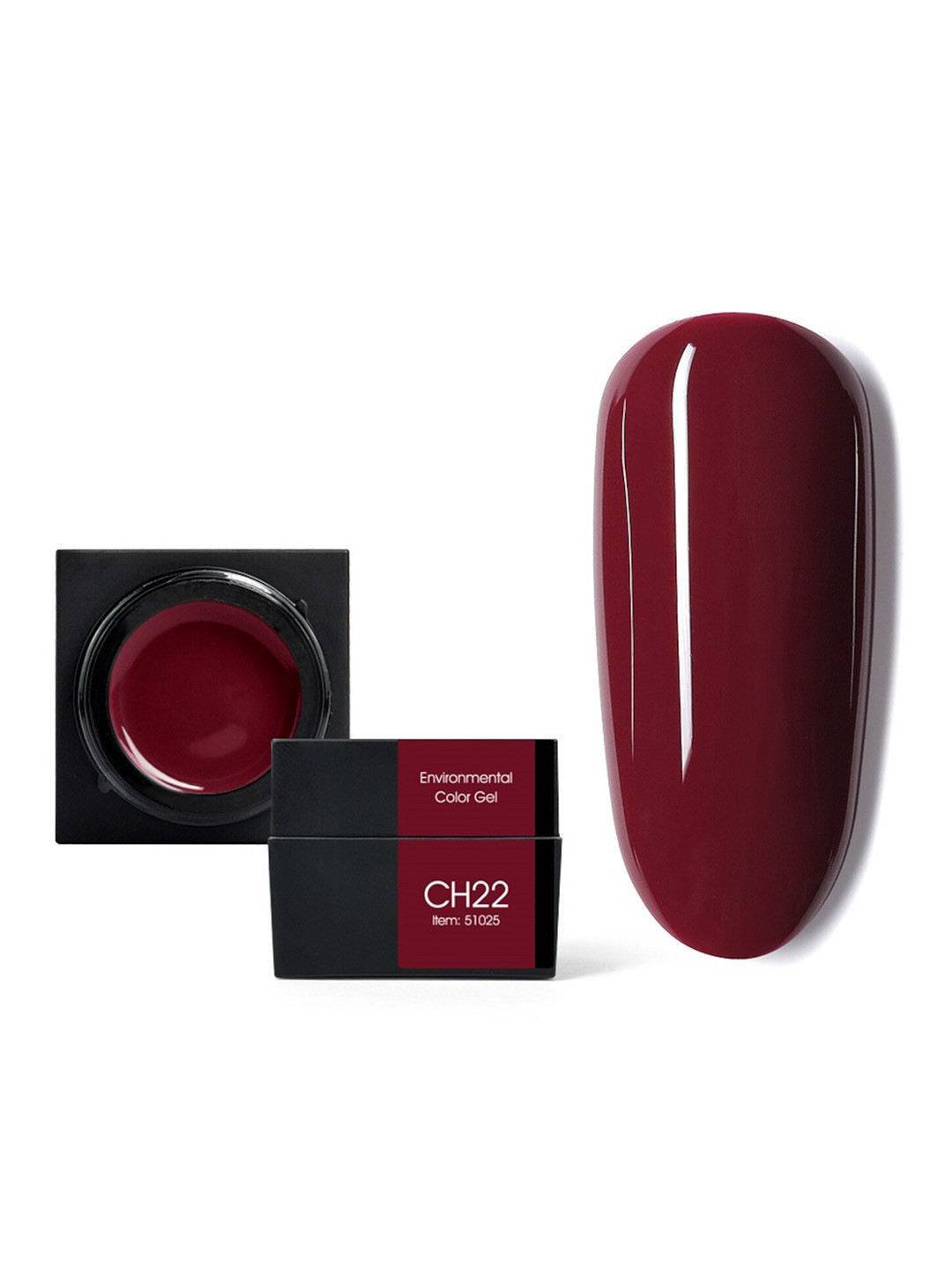 CANNI Semi Permanent Soak Off UV Environmental Color Gel Nail Polish 5 ml - Shade CH22