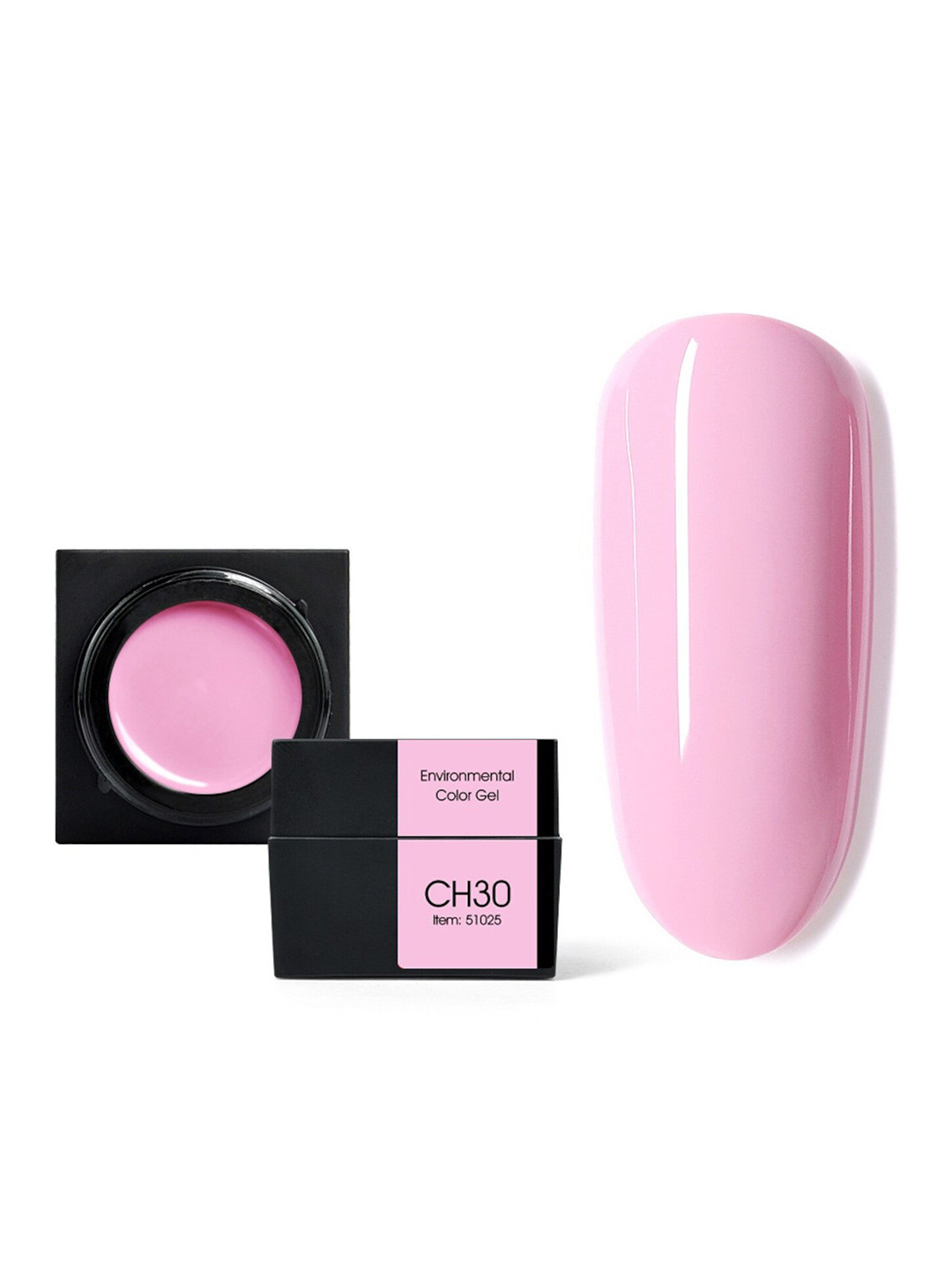 CANNI Semi Permanent Soak Off UV Environmental Color Gel Nail Polish 5 ml - Shade CH30