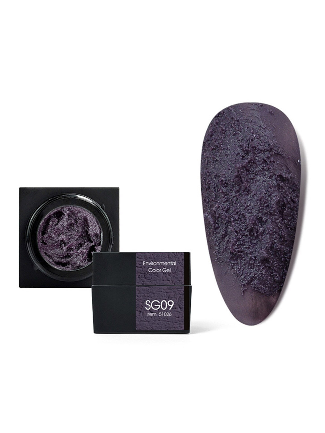 CANNI 3D Super Texture UV LED Environmental Color Gel Nail Polish 5ml - Shade SG09