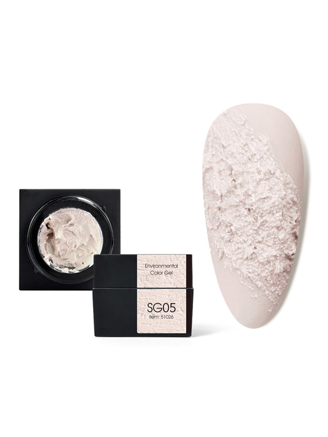 CANNI 3D Super Texture UV LED Environmental Color Gel Nail Polish 5ml - Shade SG05