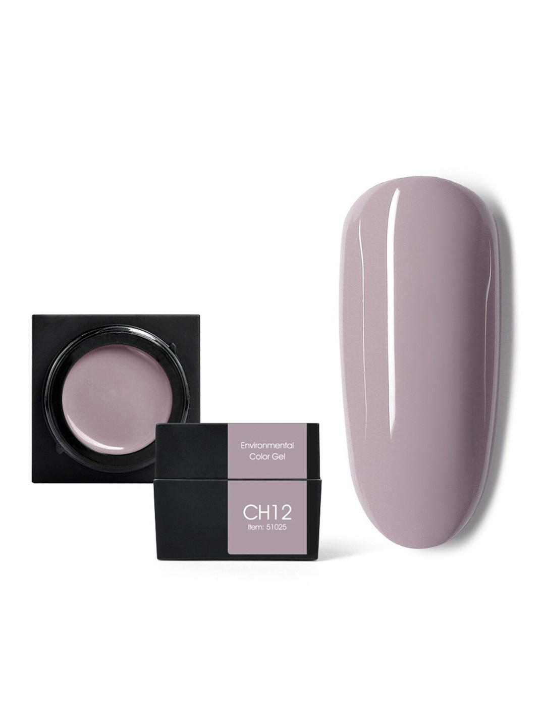 CANNI Semi Permanent Soak Off UV Environmental Color Gel Nail Polish 5 ml - Shade CH12