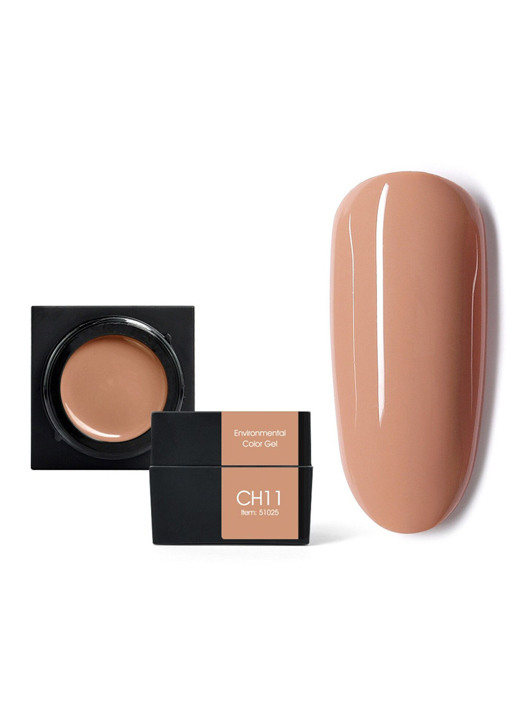 CANNI Semi Permanent Soak Off UV Environmental Color Gel Nail Polish 5 ml - Shade CH11