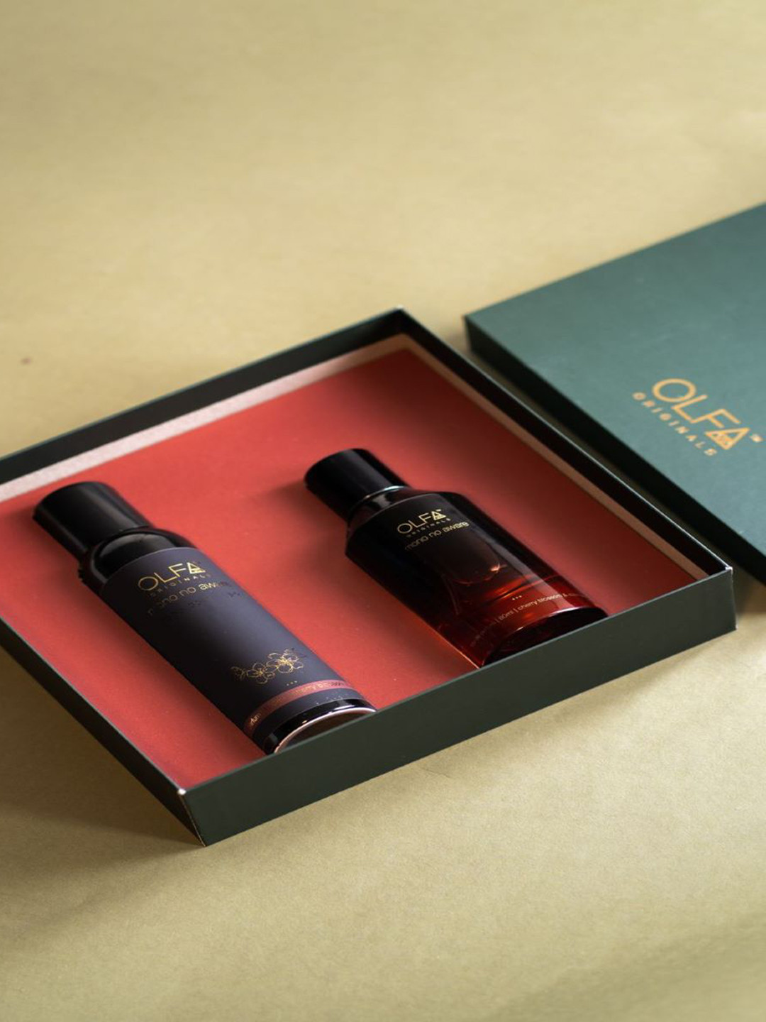 Olfa Originals Set of  Verve Scented Bundle III-Mono No Aware EDP 80ml & Body Parfum 150ml