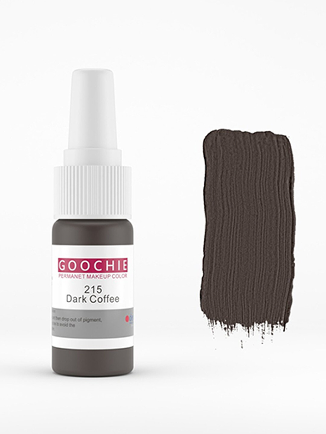 GOOCHIE Permanent Makeup Micro-Pigment For Eyebrows 15ml - Dark Coffee 215