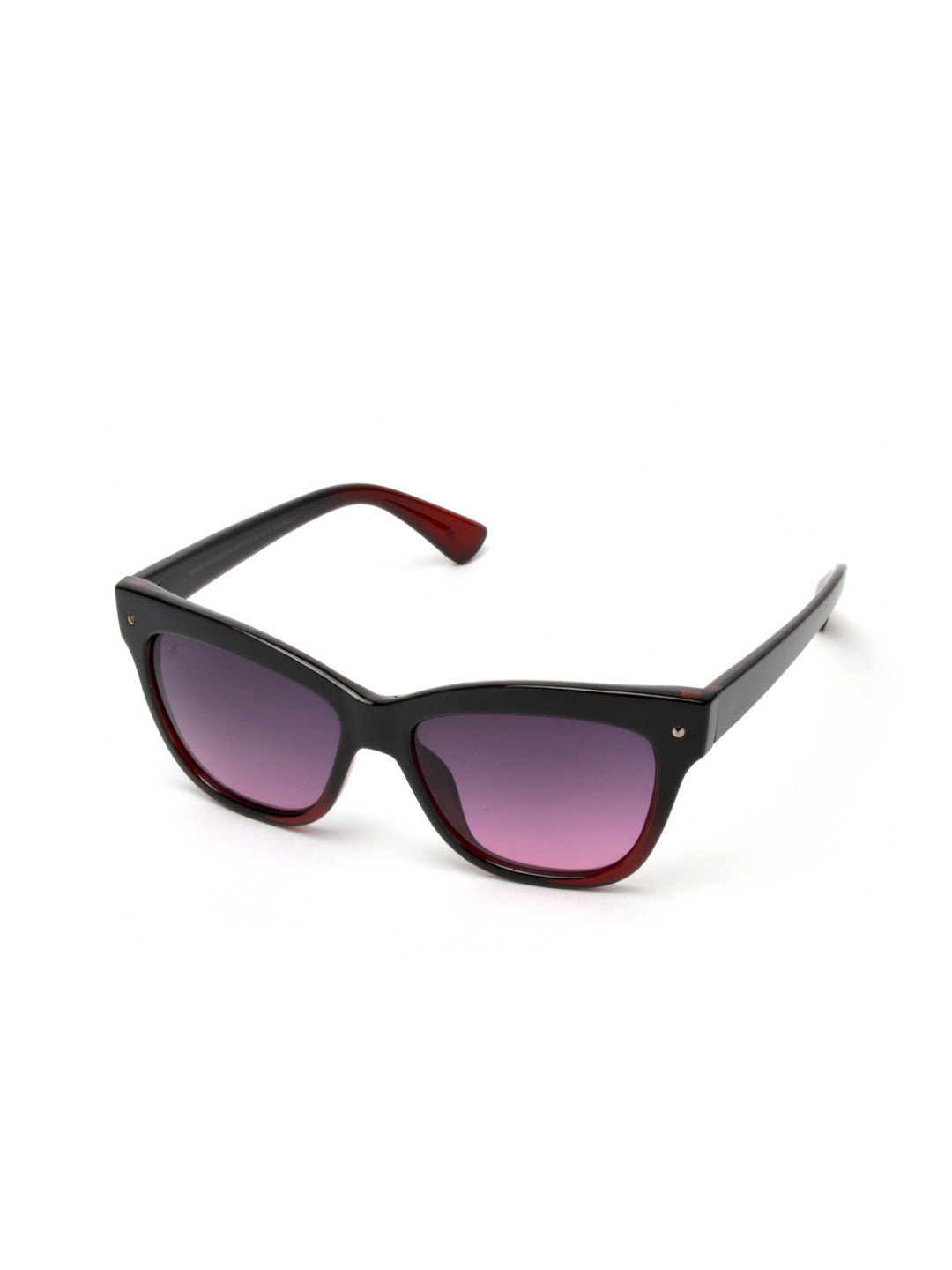 MTV Unisex Purple Lens & Red Butterfly Sunglasses with UV Protected Lens-MTV-132-C4