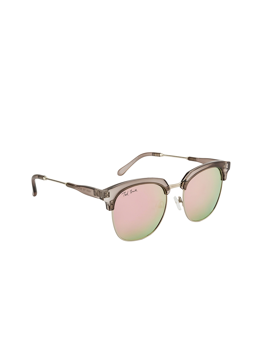 Mirrored browline sunglasses on sale