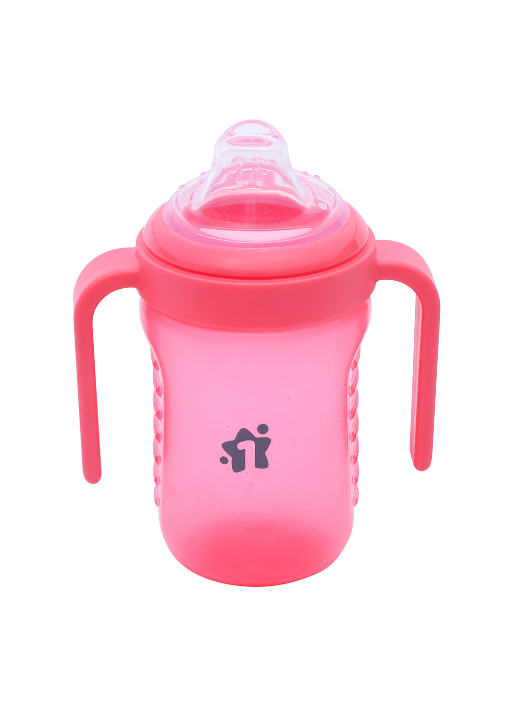 1st Step Infant Pink Solid Baby Sippers