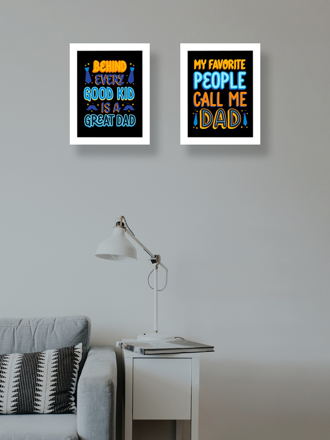 Golden Peacock MDF 2 Piece Wall Rectangle Paintings Wall Art - 9 x 7 In