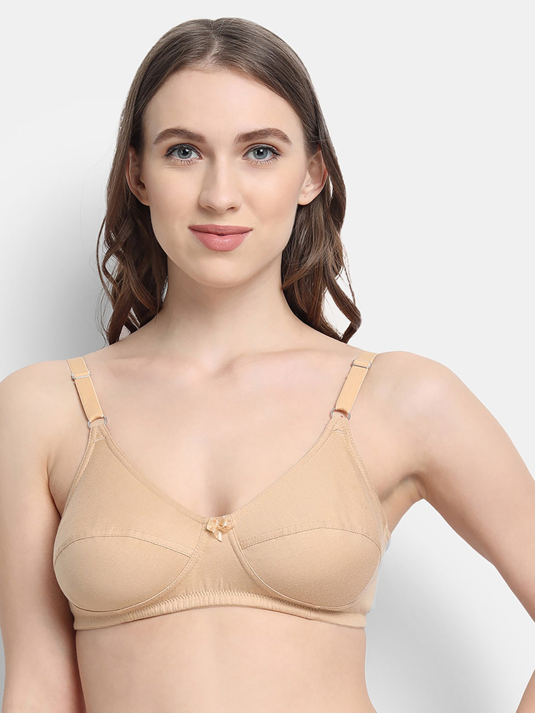 VStar Beige T- Shirt Bra