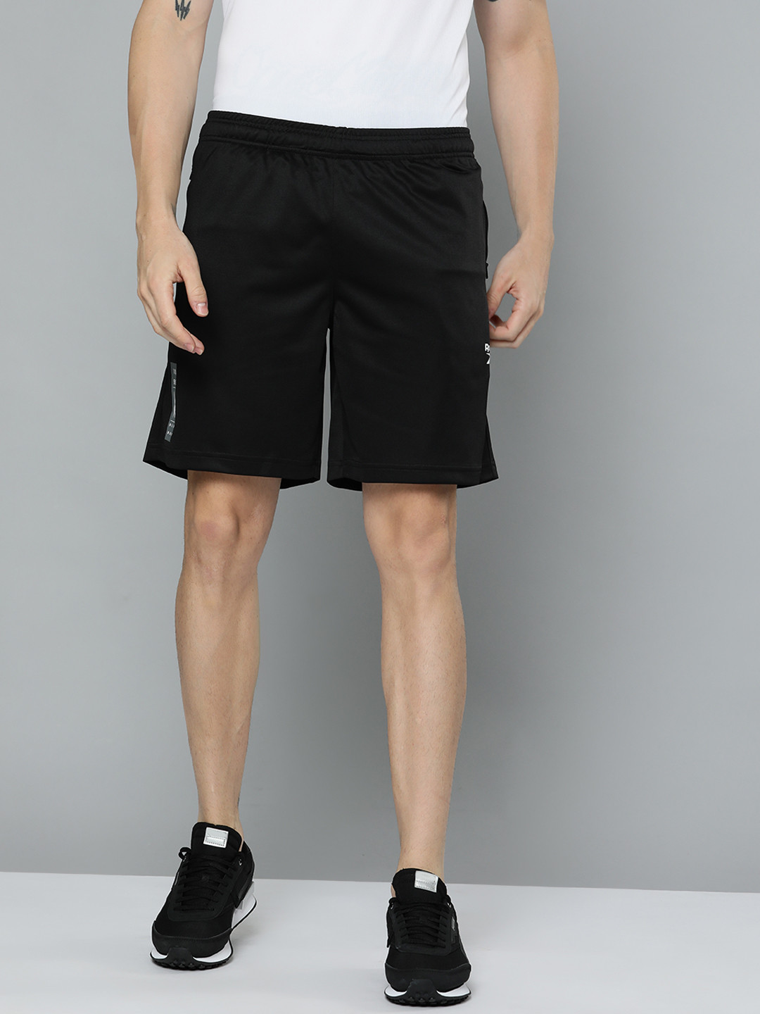 Reebok Men Black Tag Training Sports Shorts