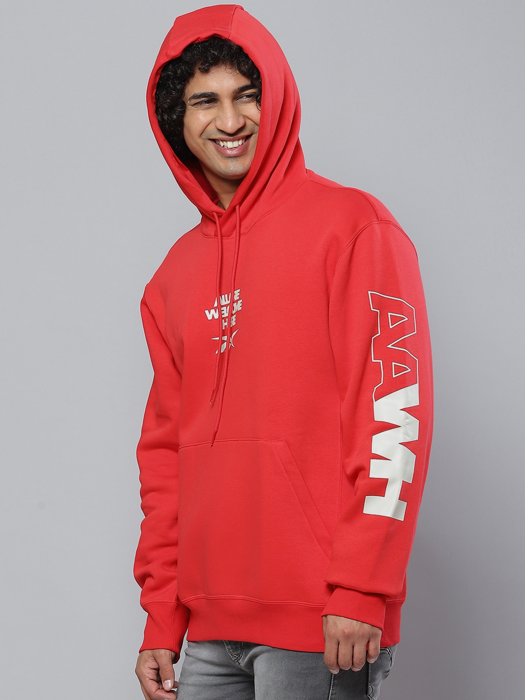 Buy Reebok Classic Unisex Red Brand Logo Printed Classics Football Energy Hooded Sweatshirt Sweatshirts for Unisex 18666970 Myntra