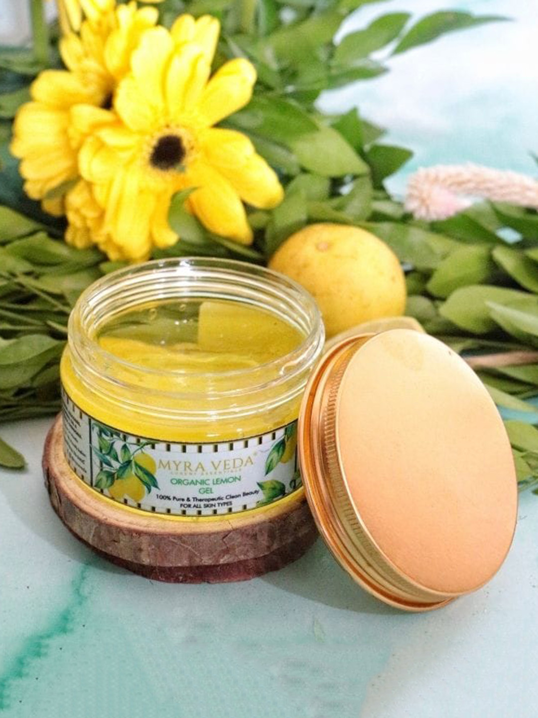 MYRA VEDA Organic Lemon Gel 120 ml