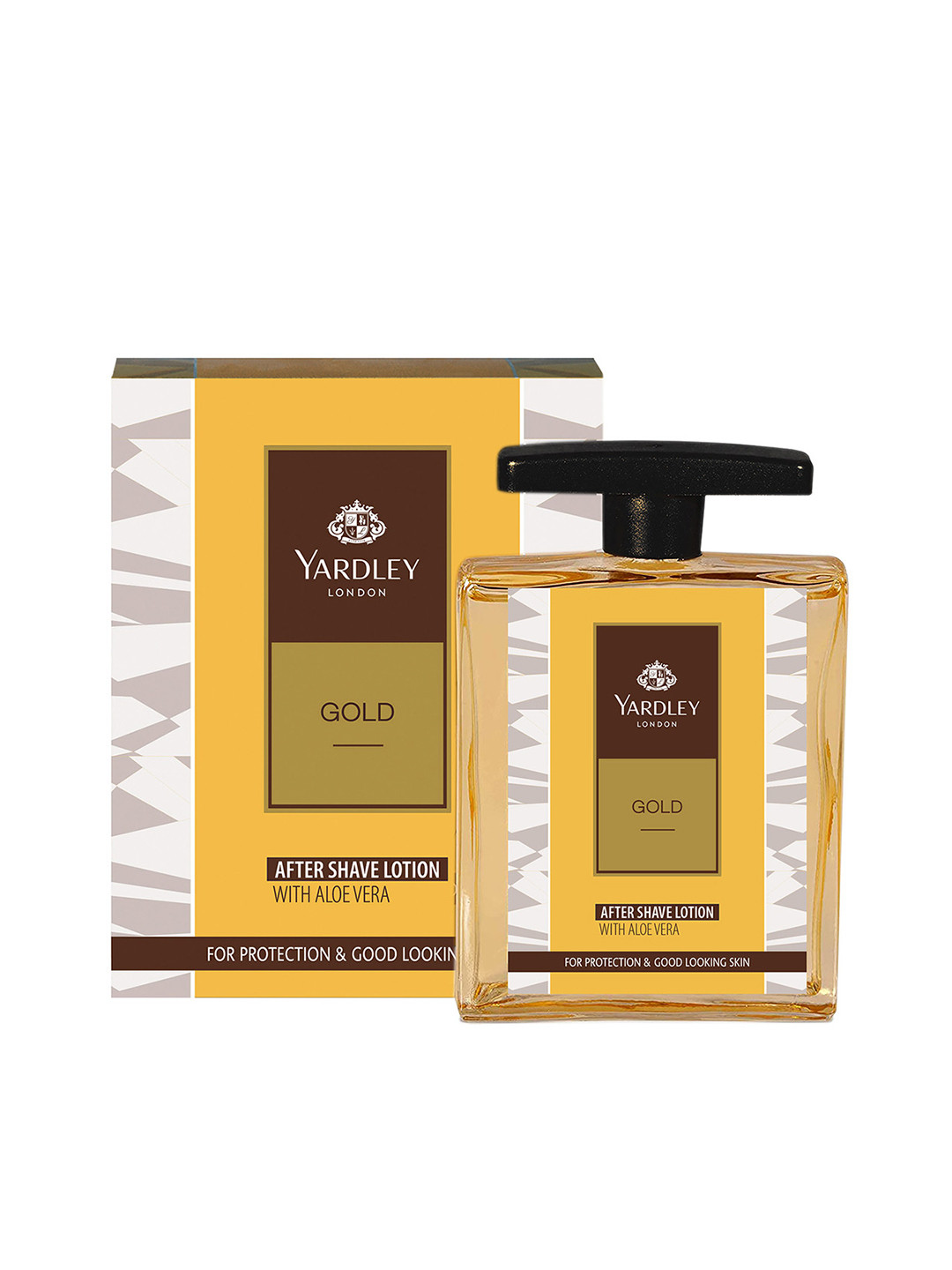 YARDLEY LONDON Men Gold After Shave Lotion with Aloe Vera - 100 ml